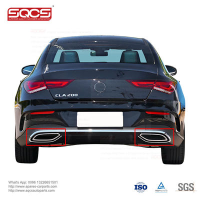 1184920200  1184920100 Exhaust Funnel Bright Frame For Mercedes Benz CLA W118 C118