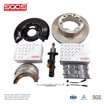 Car Fitment Mercedes-Benz SQCS OE 9064200420-2 Auto Parts Brake Shoes Set Rear with Repair Kit Shipping Air Sea Express Delivery
