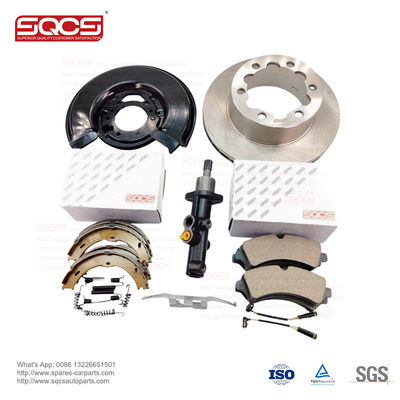 Car Fitment Mercedes-Benz SQCS OE 9064200420-2 Auto Parts Brake Shoes Set Rear with Repair Kit Shipping Air Sea Express Delivery