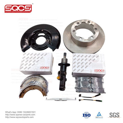 Car Fitment Mercedes-Benz SQCS OE 9064200420-2 Auto Parts Brake Shoes Set Rear with Repair Kit Shipping Air Sea Express Delivery