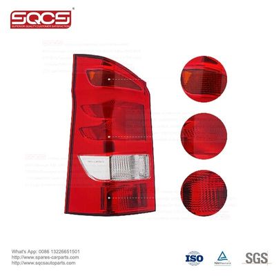 Mercedes Benz V-Class W447 Rear Stop Brake Reverse Accessories 09-13 Upgrade 14 Design OE 4478200164 Clear Lens Tail Light