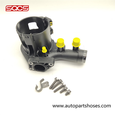 100% Tested Coolant Flange For Benz 6512006000 6512003900 6512001656 Year 2000-2014 SQCS Guaranteed