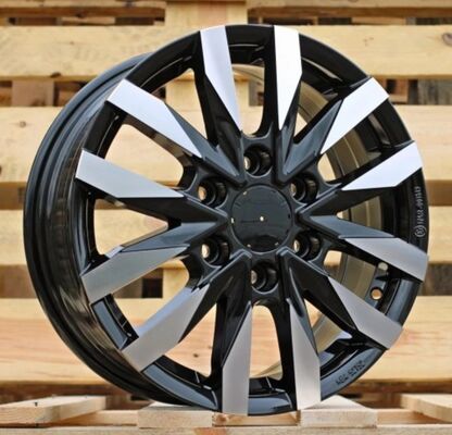 New R16 16*6.5J 6x130 84.1 Deep Dish Silver Finish Alloy Wheels with 3-Year Warranty for Mercedes Sprinter YQ-W5008