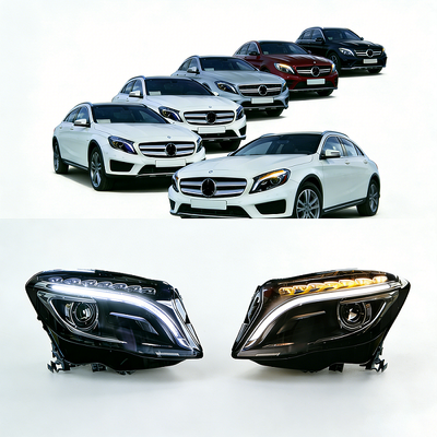 For W156 Original LED Headlights 2013-2016 GLA200/GLA220/GLA250/GLA260/GLA35/GLA45/AMG/GLA156 5000K 36V 70W