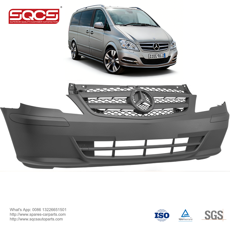 High Quality Sport PP Front Bumper for Mercedes Viano W639 Viano Body Kit Vito / Viano Accessories OE 6398806970