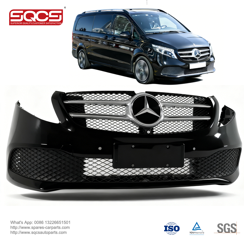 Factory Direct Sale Car Front Bumper Assembly for Mercedes Benz V Class W447 V250 V260 Vito OE A4478850025 Upgrade Body Kit
